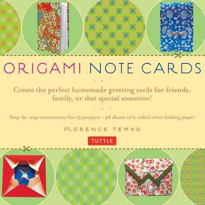 Book cover for Origami Note Cards Kit