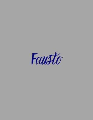 Book cover for Fausto