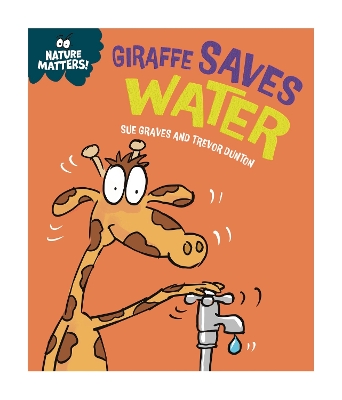 Book cover for Giraffe Saves Water