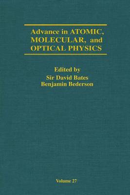Book cover for Adv in Atomic & Molec Phys V27