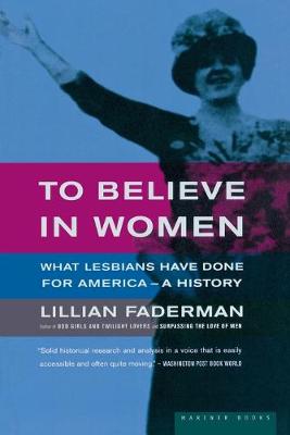 Book cover for To Believe in Women