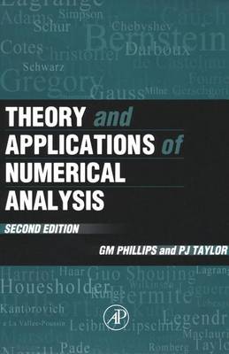 Book cover for Theory and Applications of Numerical Analysis