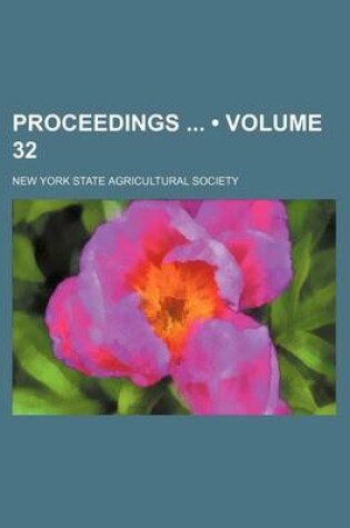 Cover of Proceedings (Volume 32)