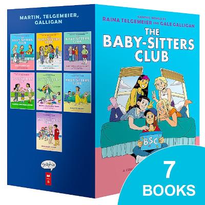 Book cover for Babysitters Club Graphix #1-7 Box Set