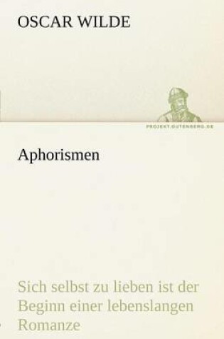 Cover of Aphorismen