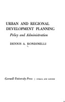 Book cover for Urban and Regional Development Planning