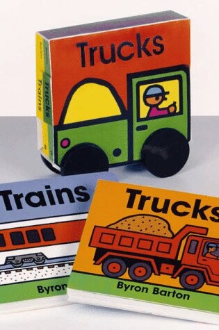 Cover of Trucks and Trains Board Book Set