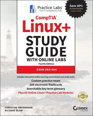 Book cover for CompTIA Linux+ Study Guide with Online Labs