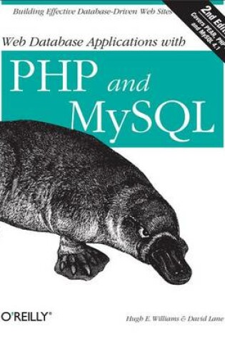 Cover of Web Database Applications with PHP and MySQL