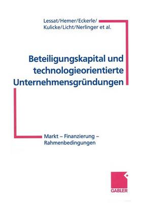 Book cover for Beteiligungskapital und technologieorientierte Unternehmensgründungen