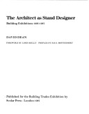 Book cover for The Architect as Stand Designer