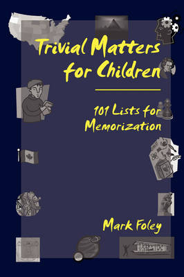Book cover for Trivial Matters for Children