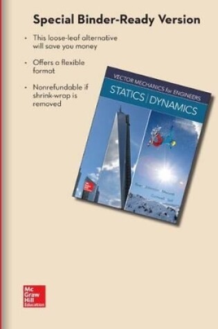 Cover of Loose Leaf for Vector Mechanics for Engineers: Statics and Dynamics