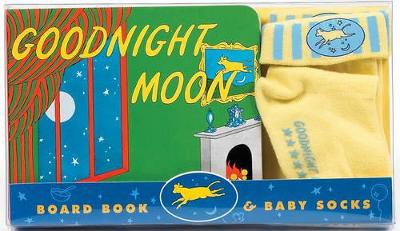 Book cover for Goodnight Moon Board Book and Baby Socks