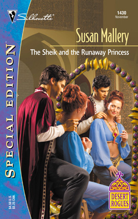 Book cover for The Sheik and the Runaway Princess