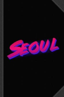 Book cover for Retro Seoul Korea Journal Notebook