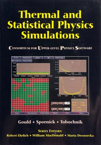 Book cover for Thermal and Statistical Physics Simulations