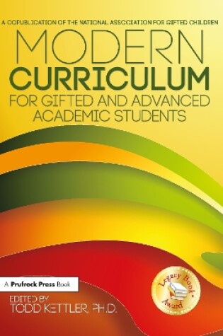 Cover of Modern Curriculum for Gifted and Advanced Academic Students