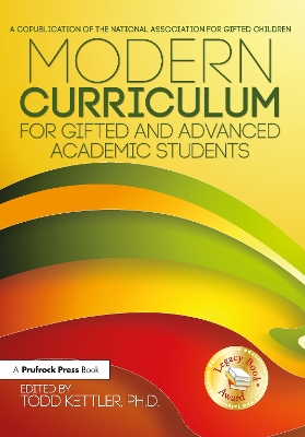 Book cover for Modern Curriculum for Gifted and Advanced Academic Students