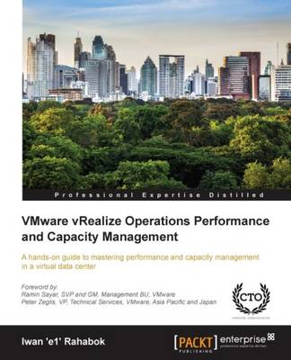 Book cover for VMware vRealize Operations Performance and Capacity Management