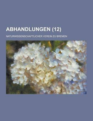 Book cover for Abhandlungen (12)