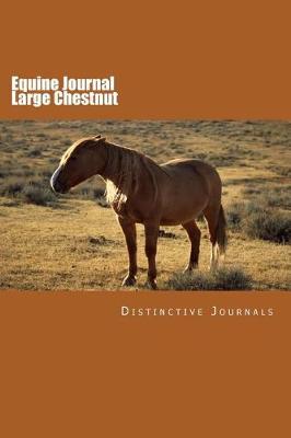 Book cover for Equine Journal Large Chestnut