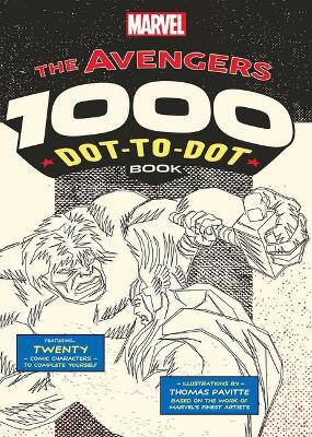 Book cover for Marvel: Avengers 1000 Dot-To-Dot Book