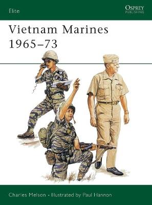 Book cover for Vietnam Marines 1965-73