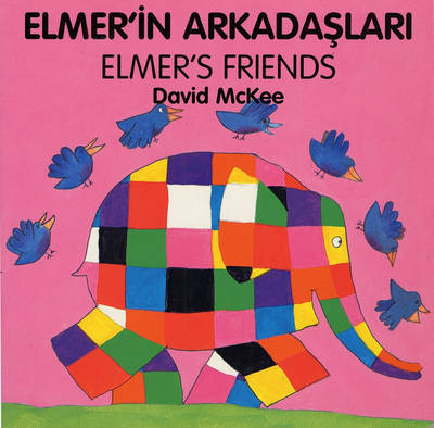 Book cover for Elmer's Friends (turkish-english)