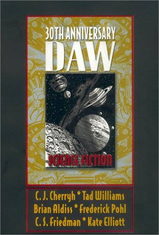 Book cover for The Daw 30th Anniversary Science Fiction Anthology