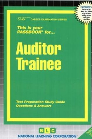 Cover of Auditor Trainee