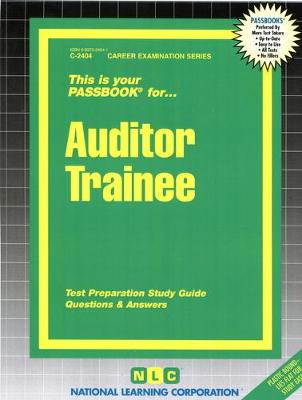 Book cover for Auditor Trainee