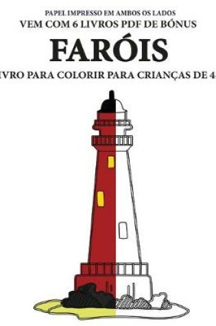 Cover of Livro para colorir para crianças de 4-5 anos (Faróis)