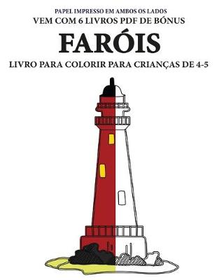 Book cover for Livro para colorir para crianças de 4-5 anos (Faróis)