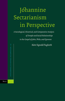 Cover of Johannine Sectarianism in Perspective