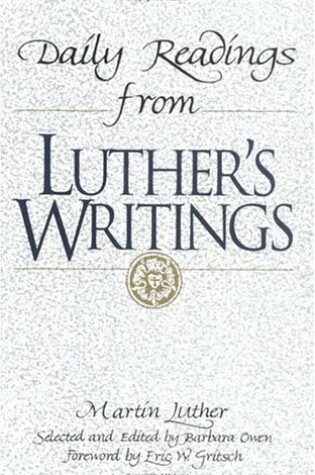 Cover of Daily Readings from Luther's Writings