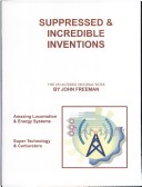 Book cover for Suppressed and Incredible Inventions
