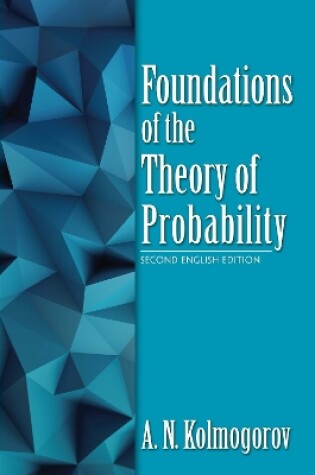 Cover of Foundations of the Theory of Probability: Second English