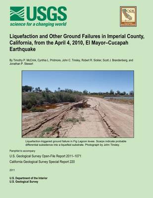 Book cover for Liquefaction and Other Ground Failures in Imperial Country California, from the April 4, 2010, El Mayor-Cucapah Earthquake