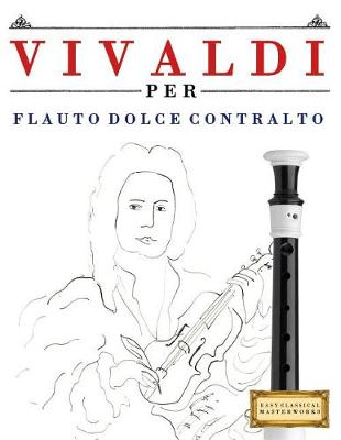 Book cover for Vivaldi Per Flauto Dolce Contralto
