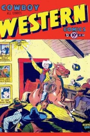 Cover of Cowboy Western Comics #38