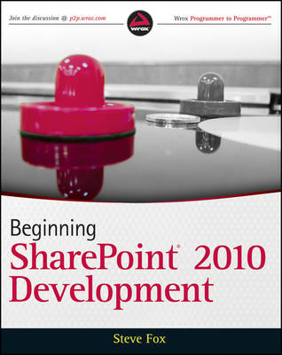 Book cover for Beginning SharePoint 2010 Development