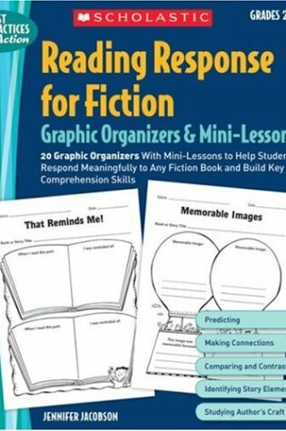 Cover of Reading Response for Fiction Graphic Organizers & Mini-Lessons: Grades 2-4