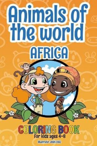 Cover of Animals of the world - Africa - Coloring Book