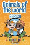 Book cover for Animals of the world - Africa - Coloring Book