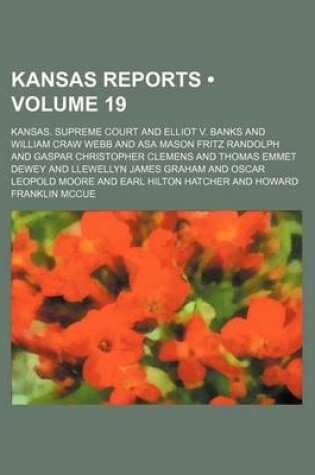 Cover of Kansas Reports (Volume 19)