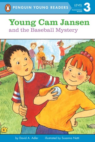 Book cover for Young Cam Jansen and the Baseball Mystery