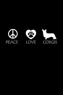 Book cover for Peace. Love. Corgis.