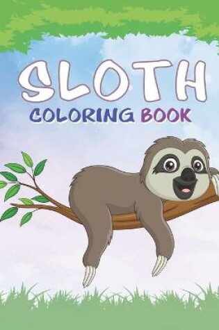 Cover of Sloth Coloring Book