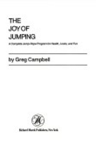 Cover of The Joy of Jumping